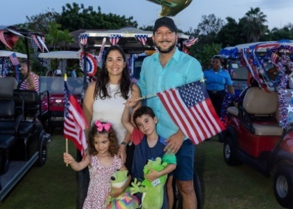 Pamela Garrido, Alejandro Perez, Sophia Perez, Axel Perez