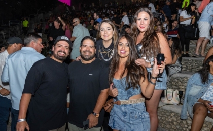 Andres Fernandez, Juan Fernandez, Jackie van Rhyn, Noelia Torres, and Nicole Cerra