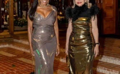Cuqui Gomez and Magalys Febles