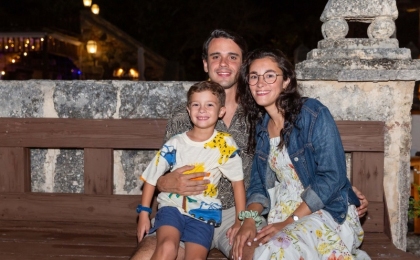 Arturo Castro, Axel Castro, Paula Espinal
