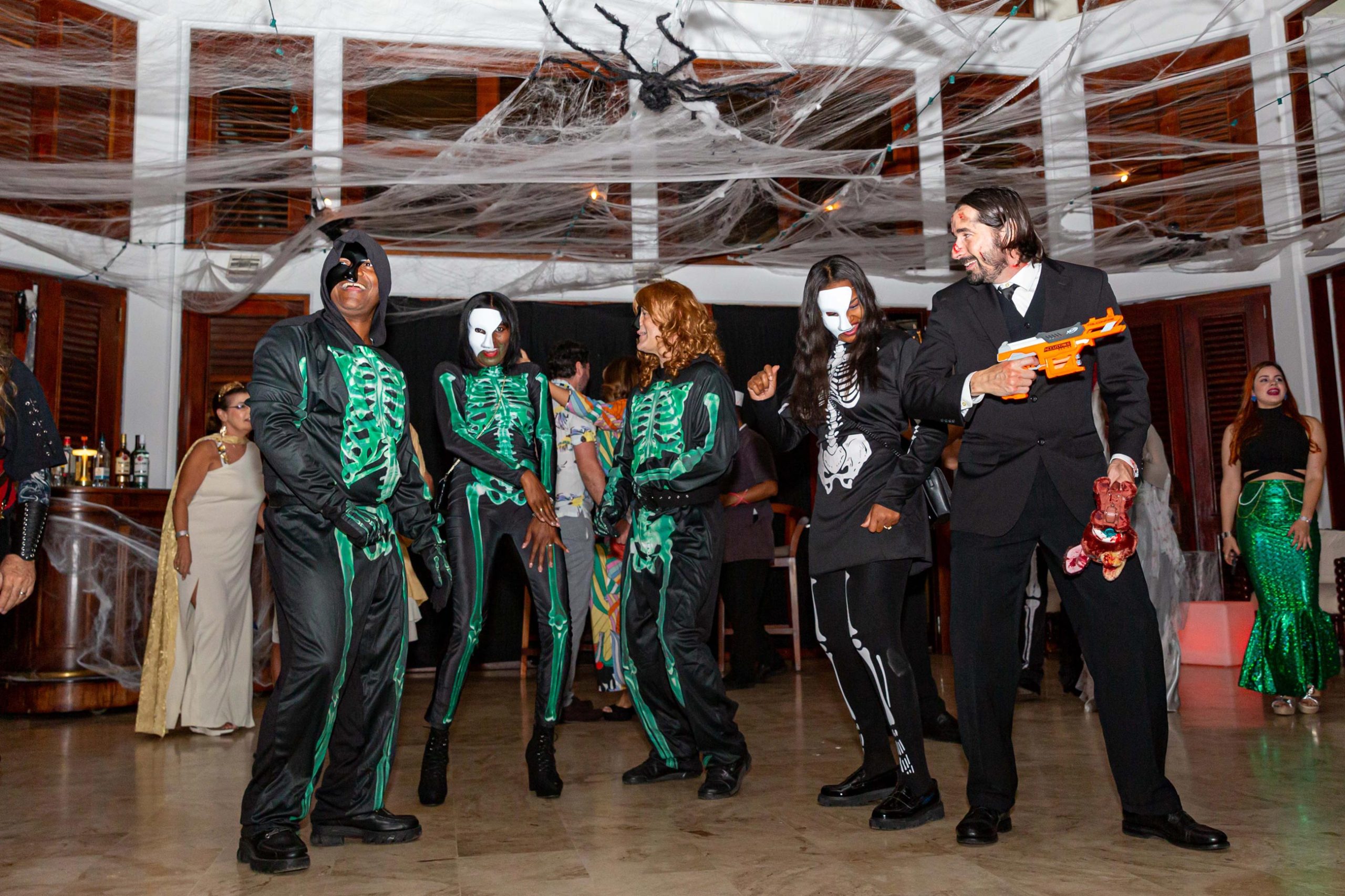 Costume night and fun at La Romana Country Club's Halloween party
