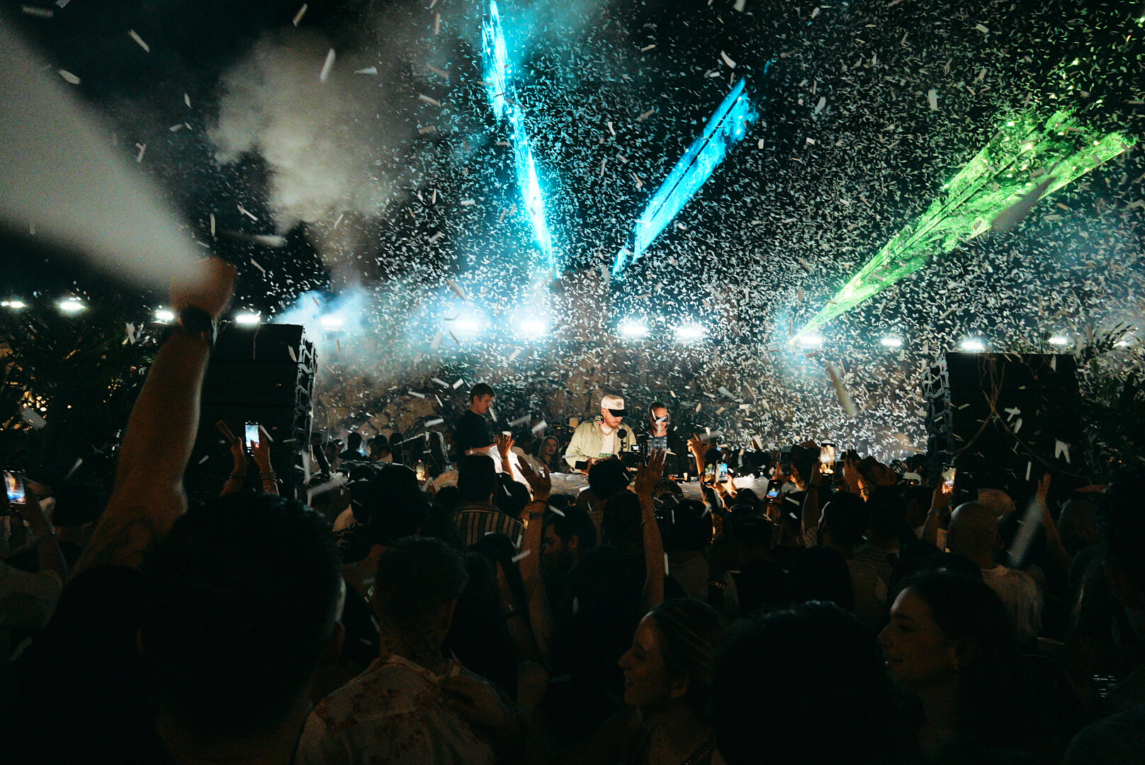 DIPLO and HUGEL ring in the new year together in Altos de Chavón