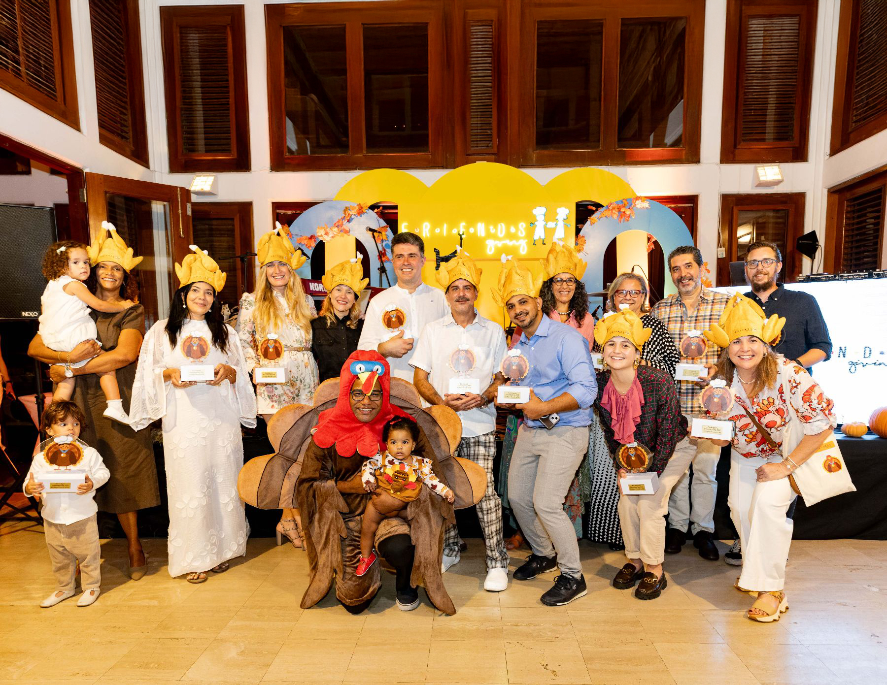 Cigar Country celebrates its traditional FRIENDSGIVING with charity dinners in Santo Domingo, La Romana, and Santiago.