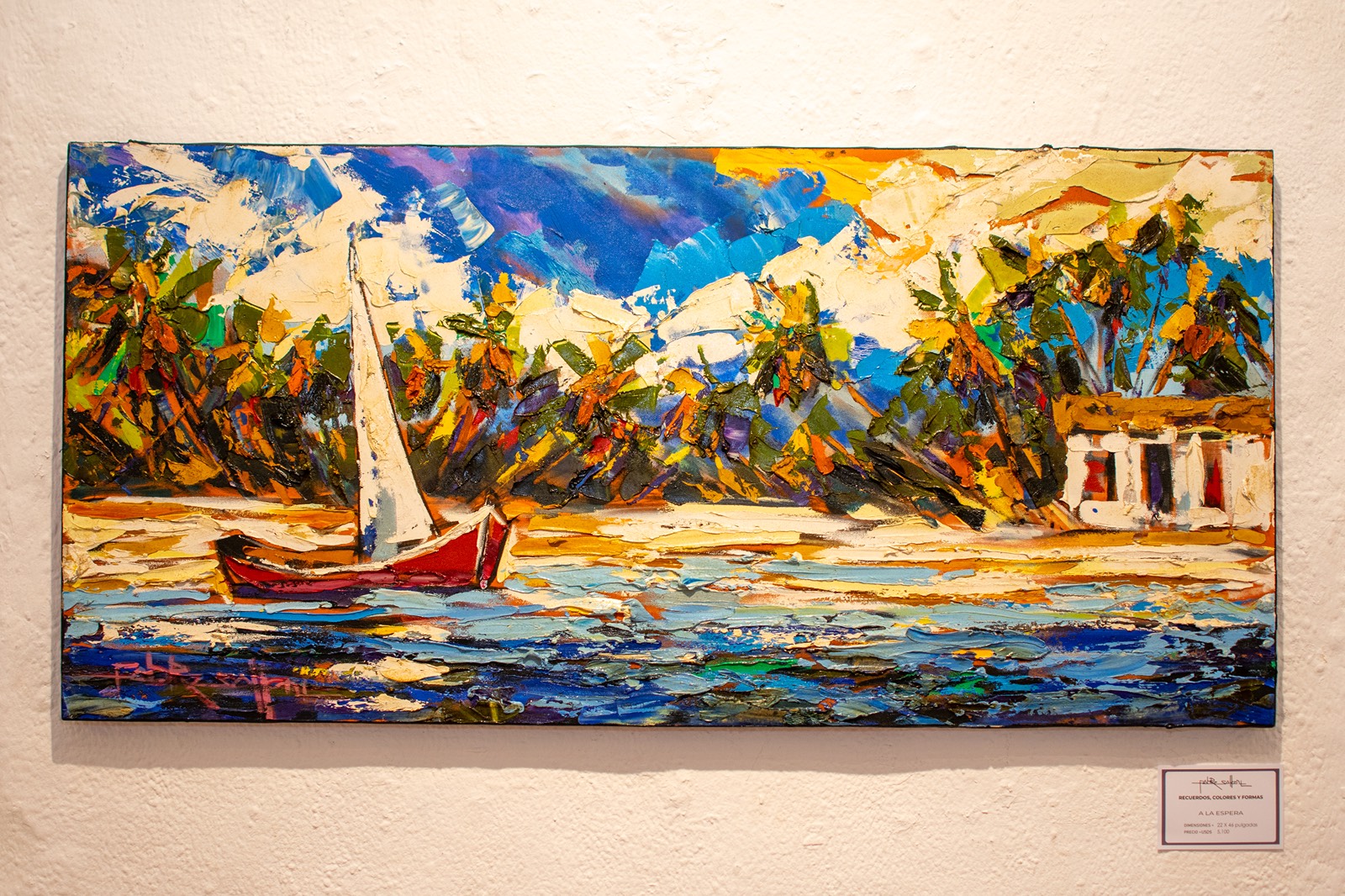Altos de Chavón Art Gallery inaugurates «Memories, Colors and Forms» by artist Fabré Sallent