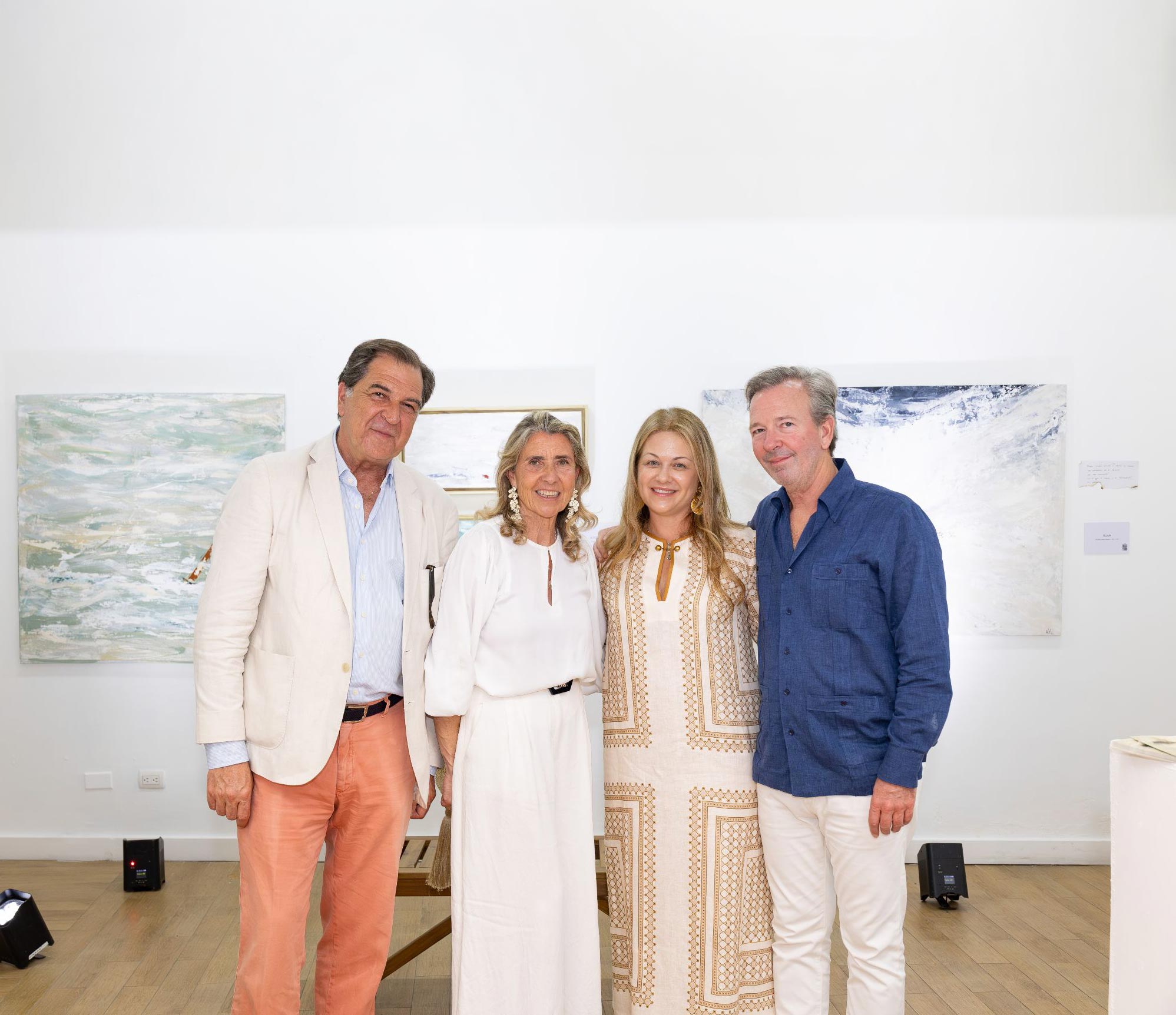 Spanish artist Matoya inaugurates exhibition at La Marina in Casa de Campo