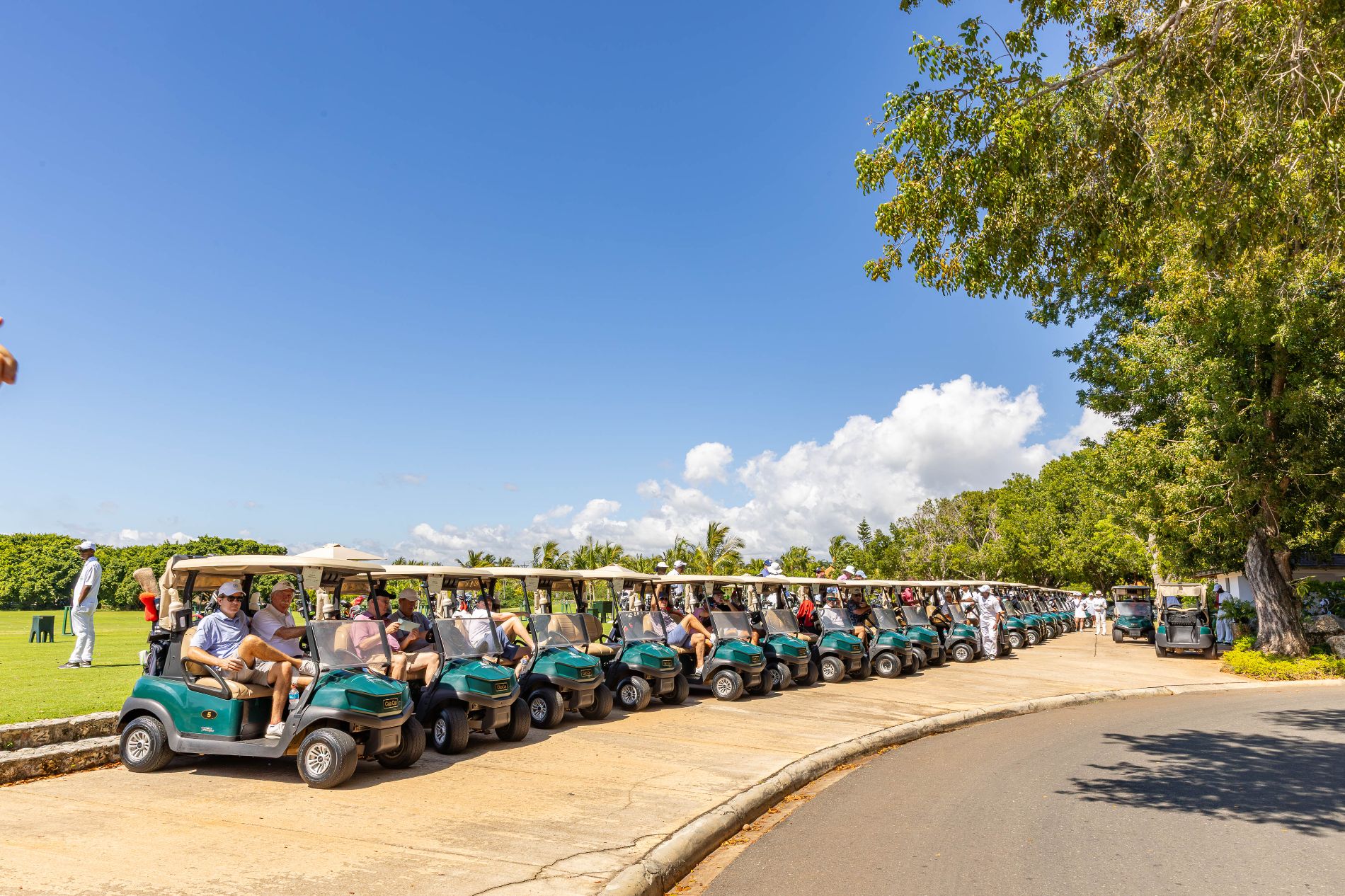La Romana Country celebrates another successful edition of its «Member Guest” golf tournament.