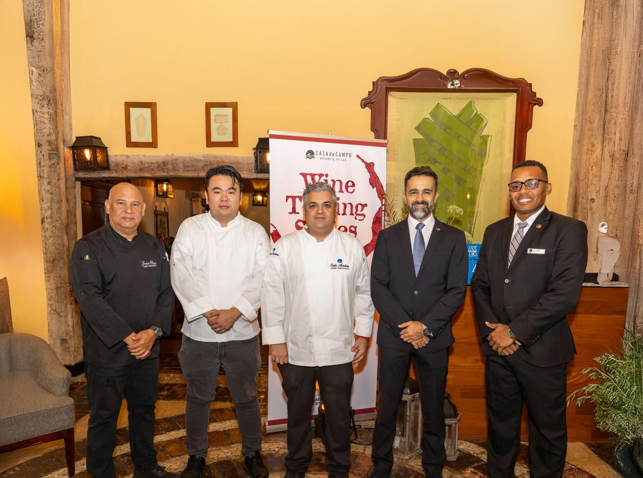 Casa de Campo celebrates an exclusive wine tasting at the Wine Tasting Series Parallel 40°