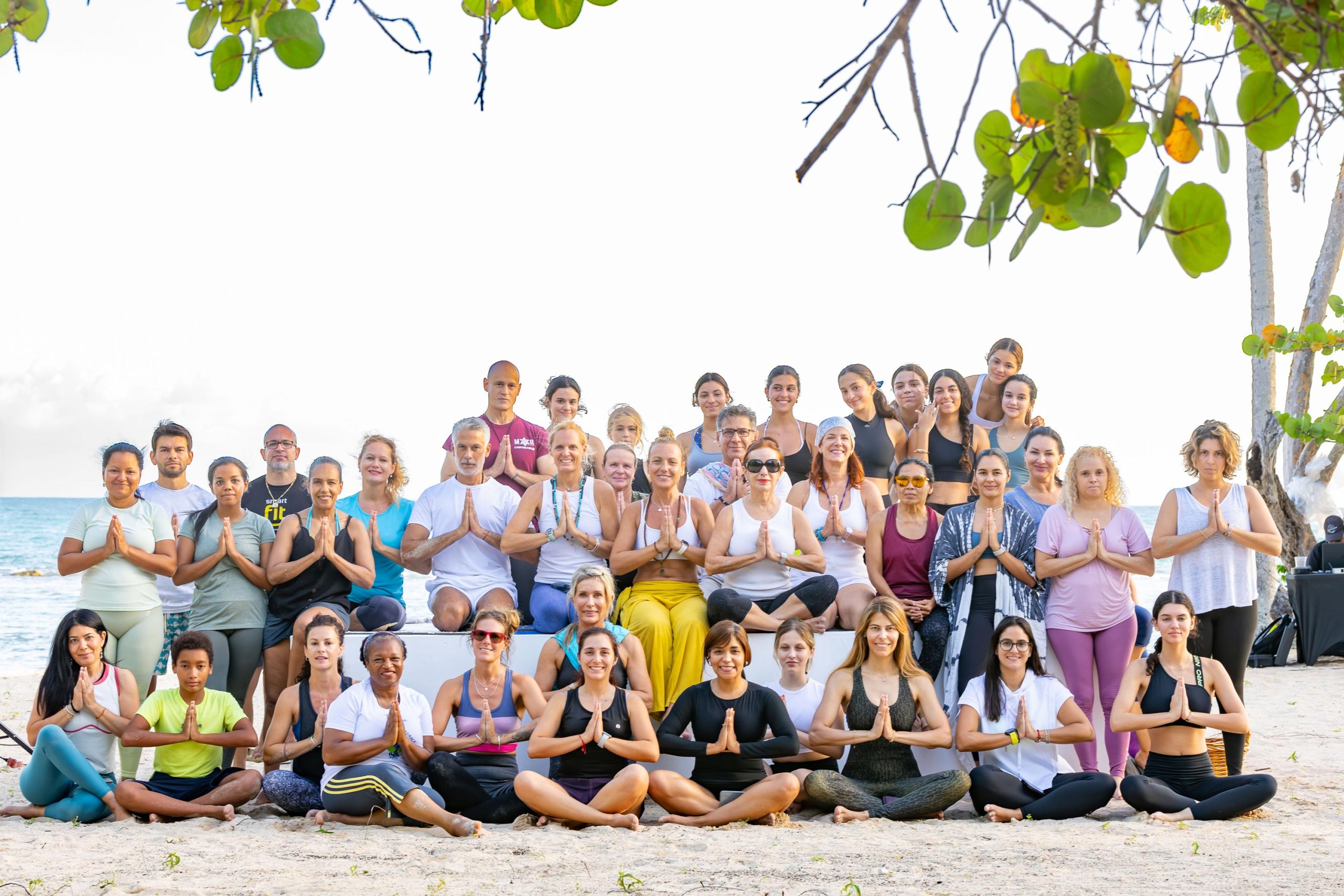 Casa de Campo Resort celebrates World Yoga Day with a special beach session