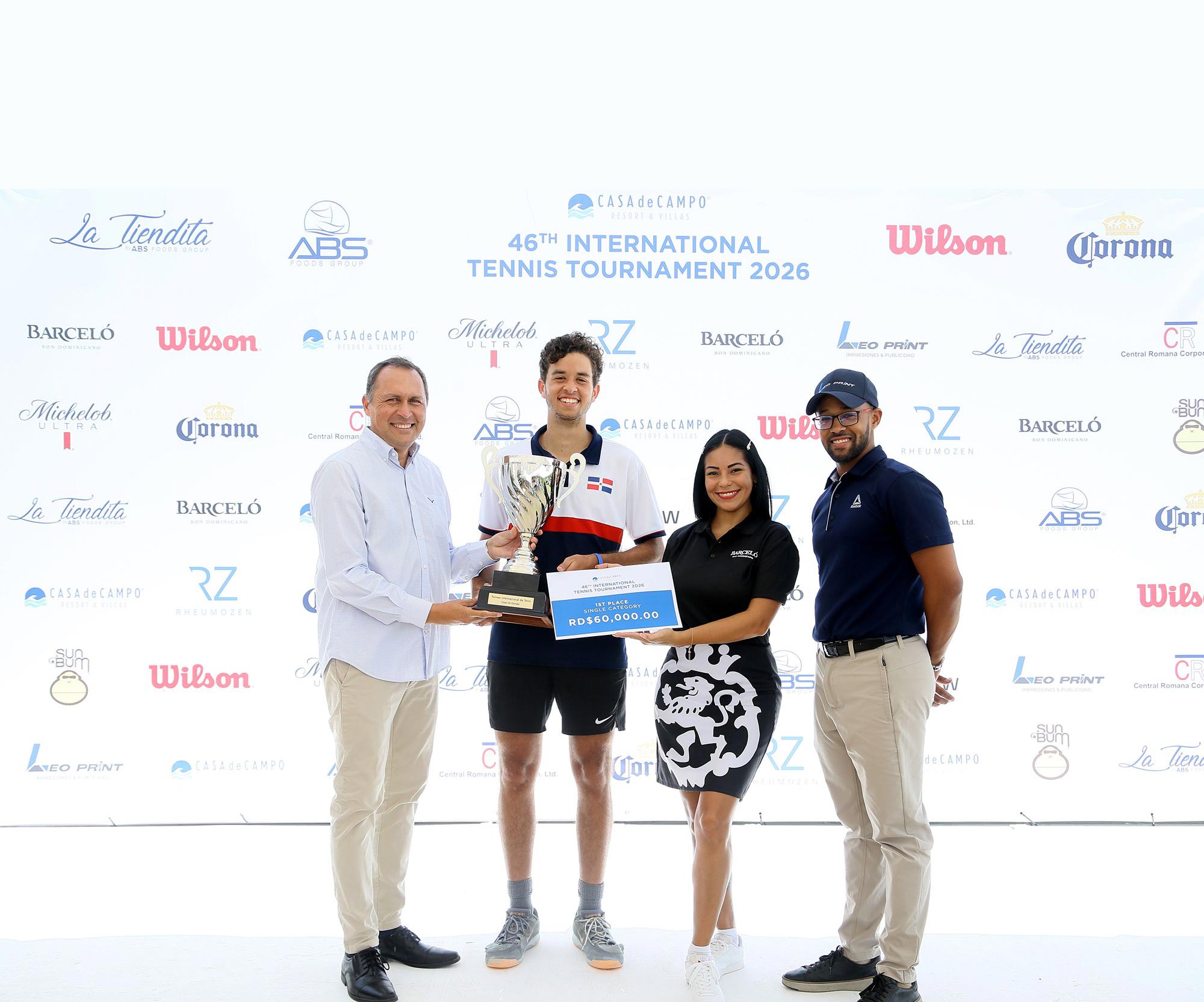 46º Torneo Internacional de Tenis Casa de Campo culmina con rotundo éxito y consolida su legado en el Caribe